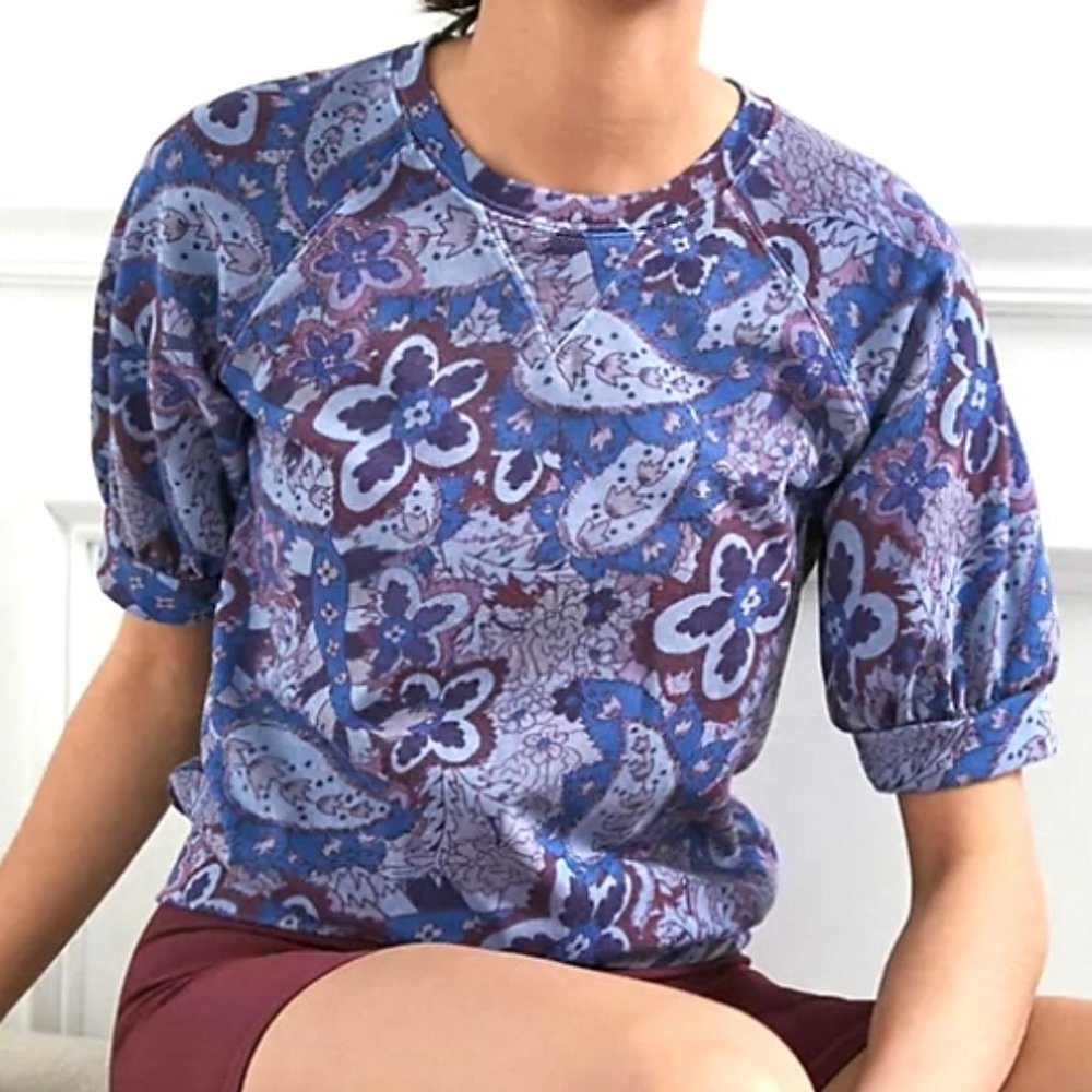 Sundry Anthropologie Paisley Top